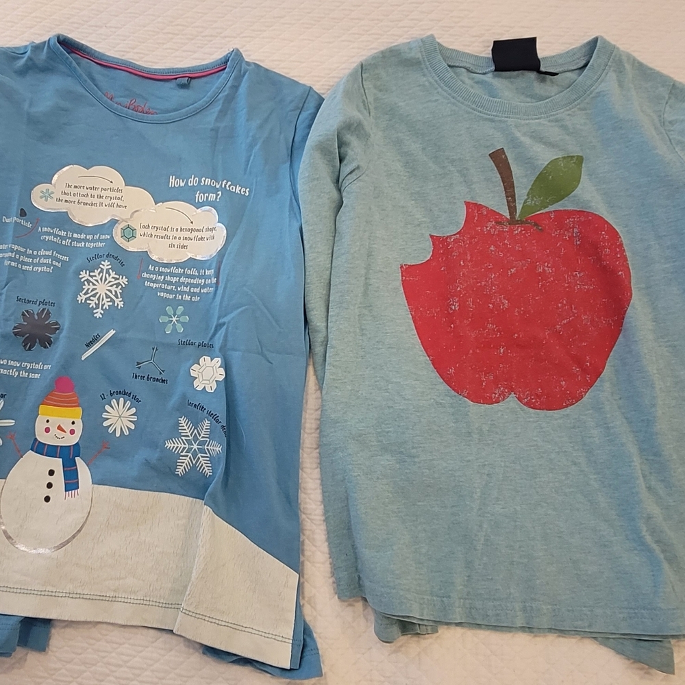 Mini Boden 2 long sleeve tees